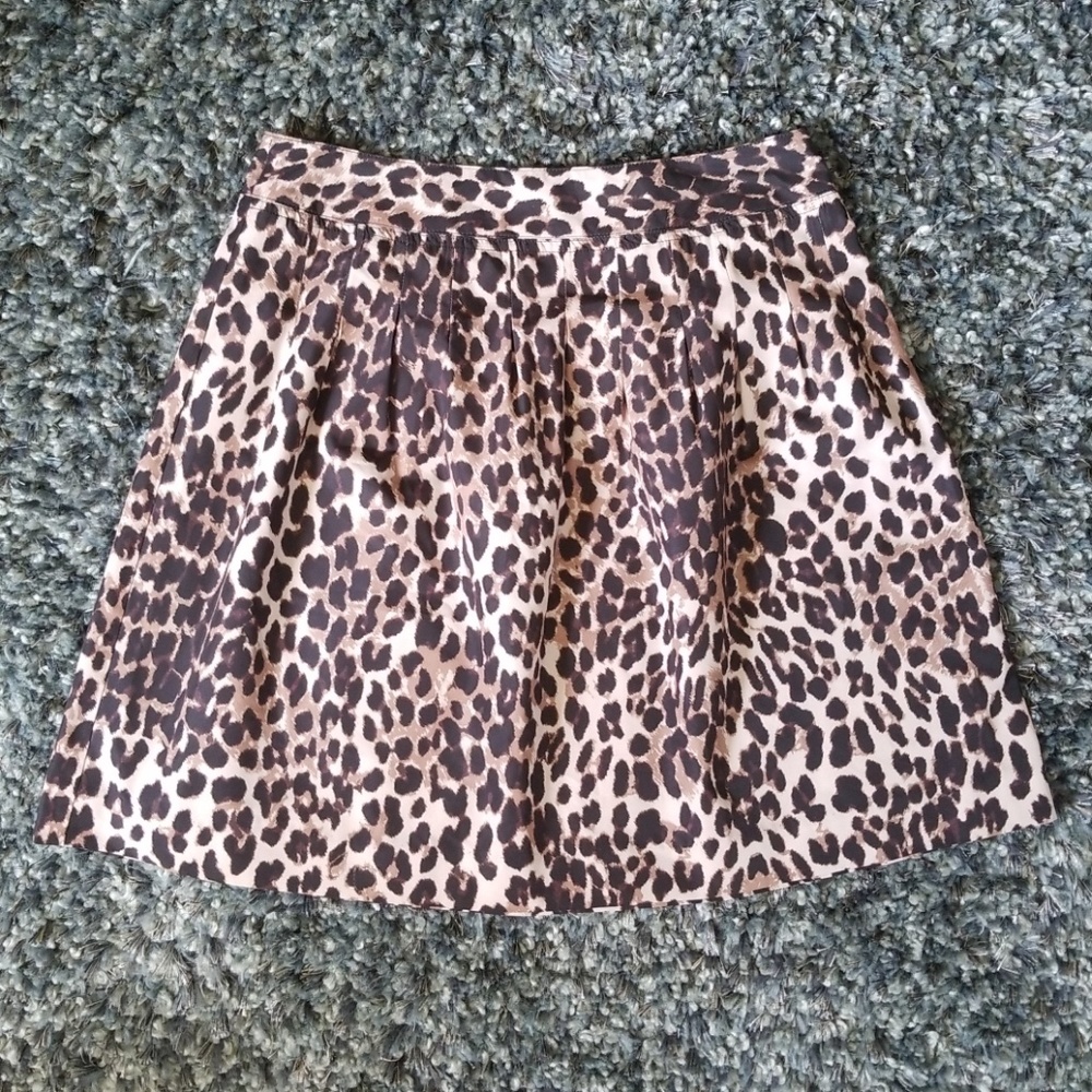 New York & Company leopard skirt